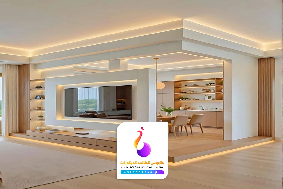 ديكور شاشات تلفزيون الطائف